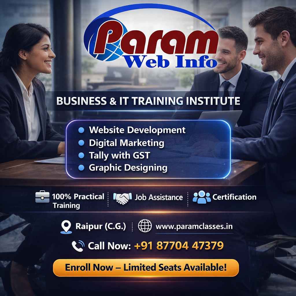 Best IT Training Institute in Raipur for Career Growth